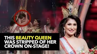 This Beauty Queen Was Stripped Of Her Crown On-Stage!