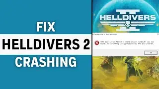 How To FIX Helldivers 2 Crashing 2024 (QUICK FIX)