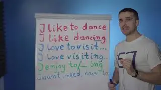 I like English: infinitive vs gerund