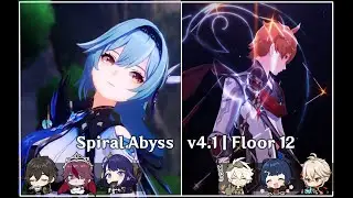 Spiral Abyss 4.1 Domination: Childe and Eula Unleash Chaos!
