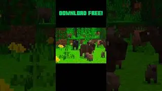 🐆ANIMALS ADDON for BEDROCK | MINECRAFT PE +1.21 #addons #shorts #minecraft #minecraftpe