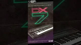 The greatest selling keyboard of all time, the Yamaha DX7 #synthesizer #fmsynth #yamaha
