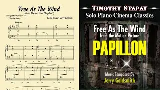 Papillon Main Theme || Free As The Wind (Piano Cover)