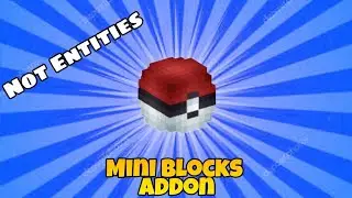 Mini block heads Addon MCPE/Bedrock Mod Showcase
