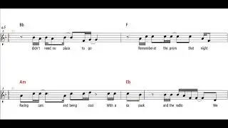 Never Say Goodbye  -  Bon Jovi  F