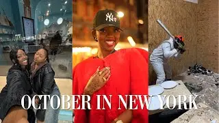October Vlog: Rihanna for Halloween 🎃, NYC Adventures & Rage Cage NYC | Day 2 of 12 Days of Shanice
