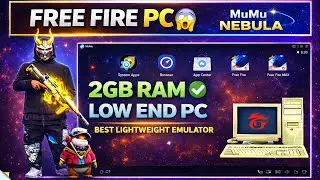 MuMu Nebula Emulator for Free Fire 😱 | 2GB RAM Low End PC | Best Lightweight Emulator 2026