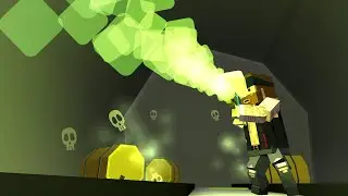 Acid gun upgrade and Mad Scientist HQ in BLOCKAPOLYPSE™!