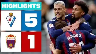 Highlights SD Eibar vs CD Eldense (5-1)