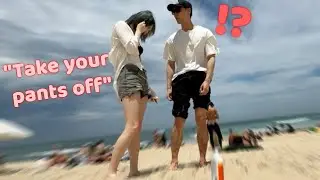 Arii & Lee go to the beach...