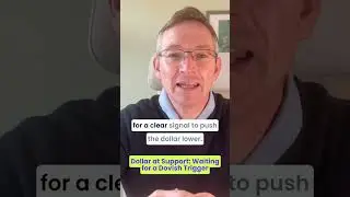 Dollar at Support: Waiting for a Dovish Trigger #shorts #forex