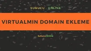 Virtualmin Domain oluşturma Create Virtual Server