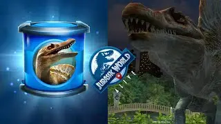 SPINOSAURUS STRIKE DEFEATED - JURASSIC WORLD ALIVE GAME