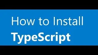 TypeScript installation