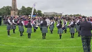 Dartmouth & District Pipe Band: Grade 3A Medley Qualifier at the World Pipe Band Championships 2024