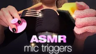 1 HOUR ASMR ✨ Intense Mic Scratching Triggers with Household Objects ⚡️ Deep Brain Massage 😴