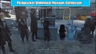 Fallout 4. Pickpocket Unlimited Maxson Battlecoat