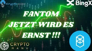 FANTOM FTM Korrektur ein MUSS ⁉️⁉️ Dann neuer PUMP 💥 Chartanalyse + Prediction