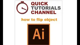 How to flip an object in Adobe illustrator 2020