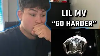 Reacting To Lil MV  - Go harder (official audio)