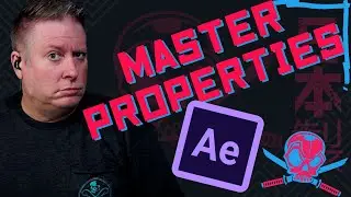 How to use Master Properties in After Effects.