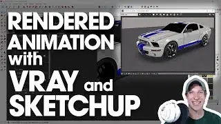 Creating an Rendered Animation with Vray and SketchUp
