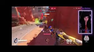 Angry Bronze Overwatch is putting a pizza in the oven LET'S BAKE