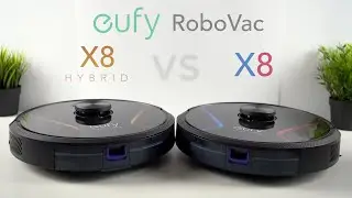 Eufy RoboVac X8 vs X8 Hybrid | Robotic Vacuum Cleaner In-Depth Review