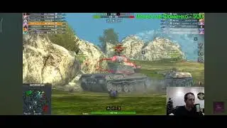 WZ 120 1 GFT взорвал боеукладку Т54 1обр. -1100 hp,  Tanks Blitz