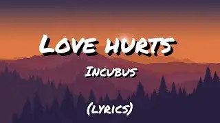 Love Hurts – Incubus (Lyrics) | Rock Lyrics Video