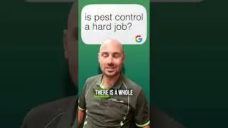 Is Pest Control a HARD Job? 
