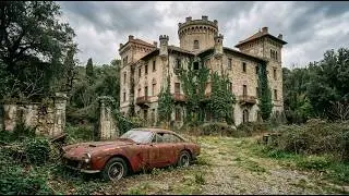 Abandoned 19th Century Italian Villa With Ferrari Turned Into Ultimate Luxury Mansion