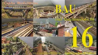 Bau 16 einer Modelleisenbahn H0