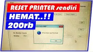 Reset Printer Canon mP237 / kedip 8 kali / error 1701