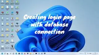 How to create login page with database connection using xampp in Telugu