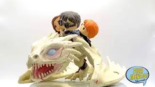 Funko Pop! Ukrainian Ironbelly With Harry, Ron & Hermione 93 - Harry Potter (Gringotts Dragon)