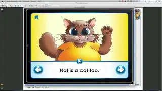 RockNLearn iPad App - Phonics Easy Reader 1