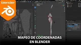 UV Mapping de modelo anime en Blender (Ropa Parte2)