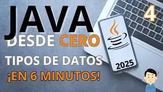 JAVA DATA TYPES and Examples in 6 minutes! [Java from Scratch 2025 | Ep. 4]