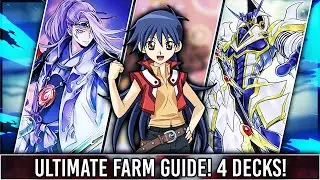 THE ULTIMATE FARM GUIDE FOR BLAIR FLANNIGAN! (4 Decks) Level 40 Blair Farm Yu-Gi-Oh! Duel Links