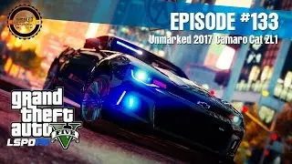 GTA 5 PC Mods: LSPDFR - 2017 Unmarked Camaro Cat ZL1