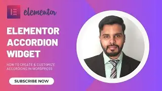 [ Accordion ] Elementor Tutorial in Hindi | Elementor Tutorial For Beginners in 2023