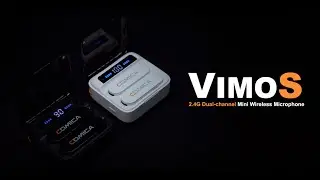 【Introducing】Comica Vimo S 2.4G Dual-channel Mini Wireless Microphone
