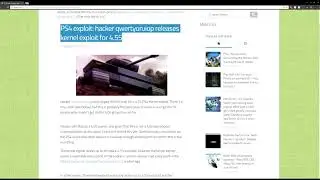 NEWS | PS4 4.07 - 4.55 Kexploit released! Jailbreak Foundations Set