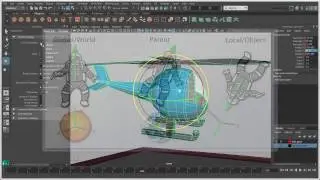 Tutorial #5 Autodesk Maya 2016 Basics - Rotating Objects