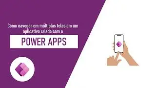 Como criar um aplicativo no Power Apps e navegar entre telas