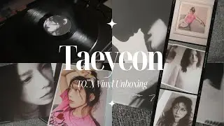 Taeyeon To. X Vinyl LP Unboxing ASMR
