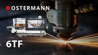 Автоматический кромкооблицовочный станок Ostermann 6TF Австрия  - видео работы оборудования