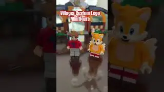My Custom Villager Lego Minifigure from Animal Crossing 