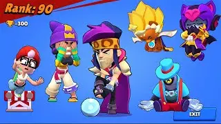 All 96 Brawlers + All Skins Losing Animations | Ziggy, Mina & Subway Surfers in Brawl Stars